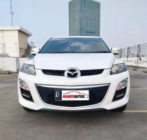 Jual bekas Mazda CX7 GT 2.3 Sunroof Tahun 2010 Automatic Putih Metalik,lokasi di Jakarta Selatan