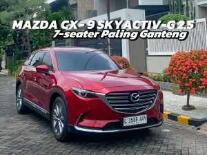 Jual bekas MAZDA CX9 SKYACTIV-G 2.5 TURBO 2WD 2021 KM 45 RB,lokasi di Surabaya Kota
