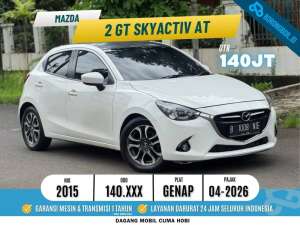 Jual bekas MAZDA2 GT AT PUTIH 2015,lokasi di Tangerang Kota