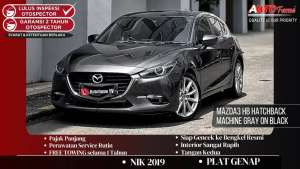 Jual bekas Mazda3 HB Hatchback Machine Gray On Black NIK 2019,lokasi di Jakarta Selatan