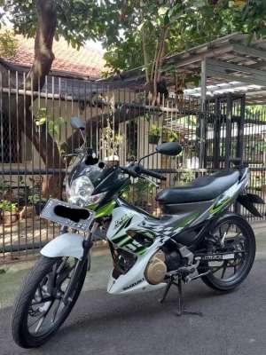 Jual bekas menerima dan membeli motor Susuki satria 20132014,lokasi di Jakarta Selatan