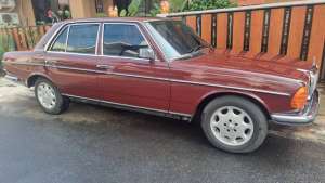 Jual bekas Mercedes Benz 280E 1986 Merah Red 1987 Mobil Bekas 1985 Jual Cepet Bu,lokasi di Jakarta Timur