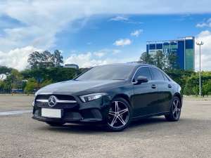 Jual bekas Mercedes Benz A200 V177 Progressive Line Sedan CKD 2022 Hitam Best Buy,lokasi di Jakarta Selatan
