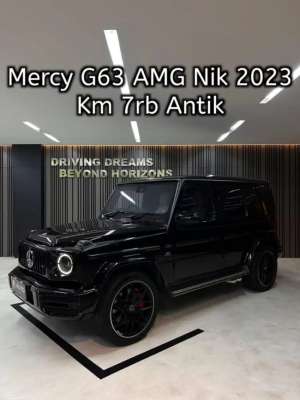 Jual bekas Mercedes-Benz AMG G63 2023 Hitam Mercy,lokasi di Jakarta Utara