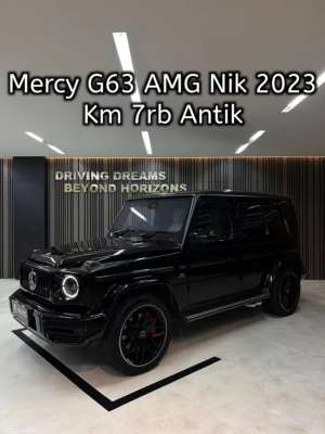 Jual bekas Mercedes-Benz AMG G63 2025 Hitam Mercy B7470 Km7rb Nik 2023,lokasi di Jakarta Selatan