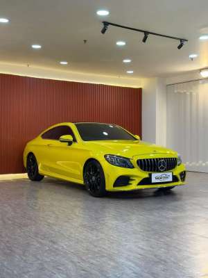 Jual bekas Mercedes Benz C 300 AMG Coupe 2020 Odo 7 Ribu Record Antik Bergaransi,lokasi di Jakarta Utara
