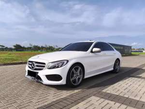 Jual bekas Mercedes benz C200 AMG 2018,lokasi di Tangerang Kota