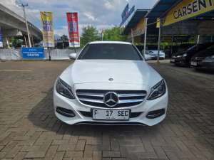 Jual bekas mercedes benz c200 avantgard 2015,lokasi di Bogor Kota