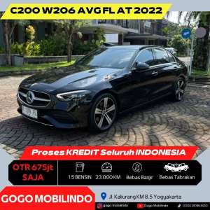 Jual bekas Mercedes Benz C200 AVG FL W206 2022 AB Tgn1 DP Minim Kredit Murah,lokasi di Yogyakarta Kota