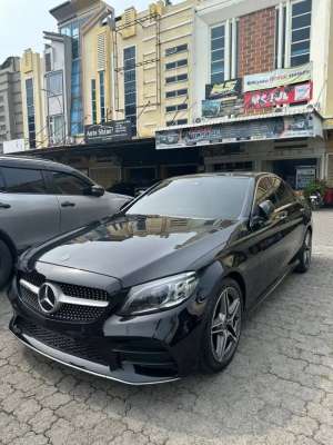Jual bekas Mercedes Benz C300 AMG 2020 Black Hitam 2021 Mercy C300 2019 Jual BU,lokasi di  