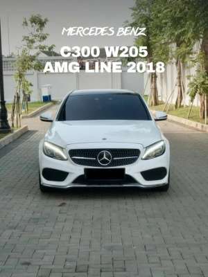 Jual bekas Mercedes Benz C300 AMG Line 2018,lokasi di Tangerang Kota