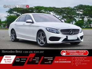 Jual bekas Mercedes Benz C300 W205 AMG 2017,lokasi di Jakarta Selatan