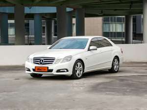 Jual bekas Mercedes Benz E250 AVG 2010 putih genap,lokasi di  