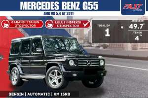 Jual bekas MERCEDES BENZ G 55 AMG V8 ANTIK 2011 LOW KM.15RBPAJAK PANJANG,lokasi di Jakarta Selatan