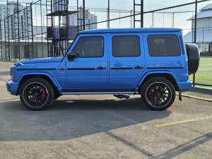 Jual bekas Mercedes-Benz G63 2022 Bensin ANTIK BLUE,lokasi di Jakarta Pusat