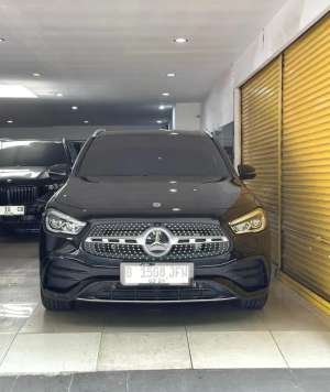 Jual bekas Mercedes-Benz GLA200 2024 March Hitam,lokasi di Jakarta Utara