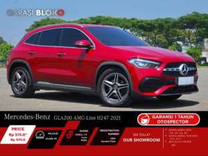Jual bekas Mercedes Benz GLA200 AMG-Line H247 2021,lokasi di Tangerang Selatan Kota