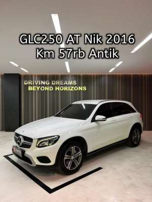 Jual bekas Mercedes Benz GLC250 GLC200 2017 Putih Mercy B1108WLO Km57rb Nik 2016,lokasi di Jakarta Pusat