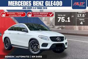Jual bekas MERCEDES BENZ GLE 400 AMG COUPE 2016 PANORAMIC LOW KM.54RB,lokasi di Surabaya Kota