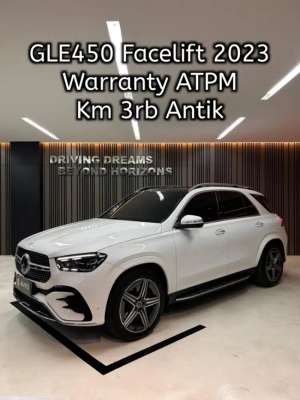Jual bekas Mercedes Benz GLE450 GLE 450 AMG 2024 Putih Km3rb Nik 2023 B2359SJK,lokasi di Jakarta Pusat