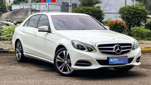 Jual bekas Mercedes Benz Mercy E250 E 250 AT Facelift Putih nik 2014,lokasi di Tangerang Selatan Kota