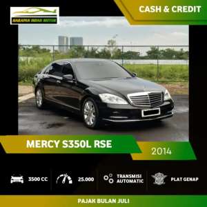 Jual bekas Mercedes Benz Mercy S350L S350 L S 350L S 350 L 2014 Low KM 25RB Antik,lokasi di Bekasi Kota