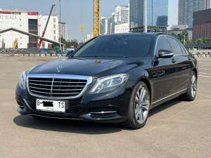 Jual bekas Mercedes-Benz S-Class 400 L 2015 Hitam,lokasi di Jawa Barat