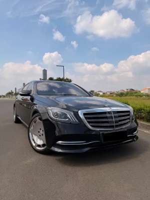 Jual bekas Mercedes-Benz S450L 2018 Bensin,lokasi di Bekasi Kota