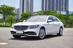Jual bekas Mercedes Benz S450L Exclusive V222 2018 Puth Mulus Promo Low DP Deal,lokasi di Jakarta Selatan