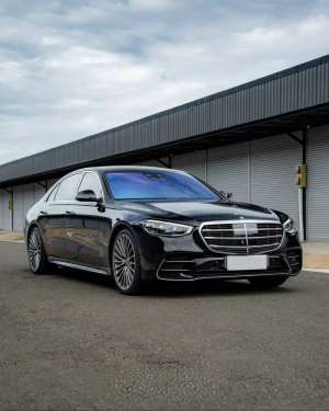 Jual bekas Mercedes-Benz S500L 4MATIC AMG Line W223 Black 2021,lokasi di Jakarta Selatan