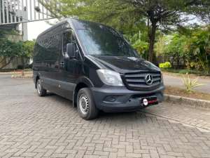 Jual bekas Mercedes benz sprinter A2 MT 2016 HITAM,lokasi di Jakarta Utara