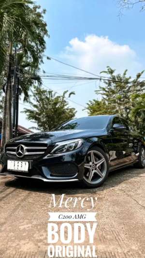 Jual bekas Mercy C200 AMG 2018,lokasi di Jakarta Selatan