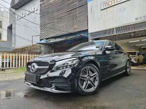 Jual bekas Mercy C200 amg line final edition 2021 nik 2020 hitam C 200 black w205,lokasi di Jakarta Barat