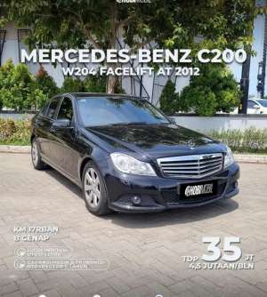 Jual bekas Mercy C200 W204 Facelift AT Thn 2012,lokasi di Jakarta Timur