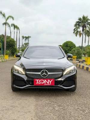 Jual bekas Mercy C200 W205 Avantgarde 2016 Hitam,lokasi di Jakarta Utara