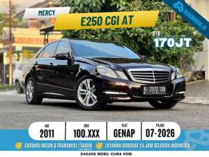 Jual bekas Mercy E250 CGI AT 2011,lokasi di Tangerang Selatan Kota