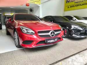 Jual bekas Mercy mercedes benz SLC200 odo7rb cabriolet Tahun 2017,lokasi di Jakarta Timur