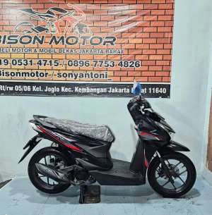 Jual bekas MEWAH KM 1RB HONDA NEW BEAT CBS ESP LED 110 ECO TAHUN 2025 HITAM,lokasi di Tangerang Kota
