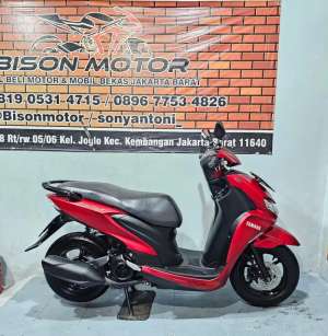 Jual bekas MEWAH YAMAHA FREEGO S 125 KEYLESS TAHUN 2019 MERAH DOFF,lokasi di  ,Jakarta Barat