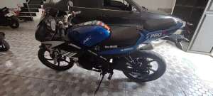 Jual bekas Minerva 150cc warna biru putih,lokasi di Bogor Kota