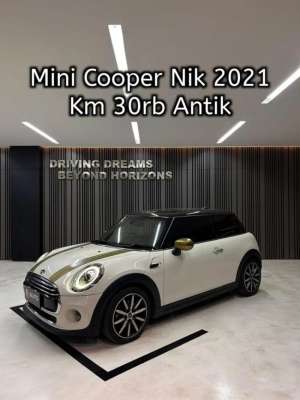 Jual bekas Mini Cooper 3-Door 1.5 AT 2022 Putih Km30rb Nik 2021,lokasi di Jakarta Utara