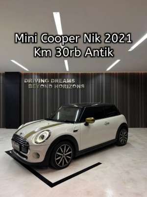 Jual bekas Mini Cooper 3-Door 1.5 AT 2022 Putih Km30rb B1440NZP Nik 2021,lokasi di  ,Jakarta Pusat