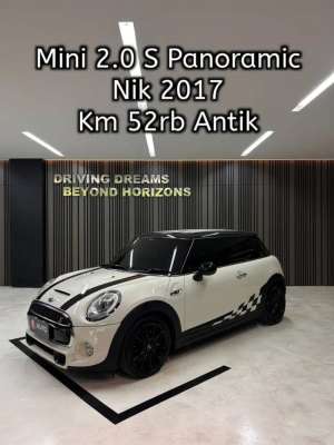 Jual bekas Mini Cooper 3-Door 2.0 S 2018 Putih Panoramic Km52rb B2484BYJ Nik 2017,lokasi di Jakarta Barat