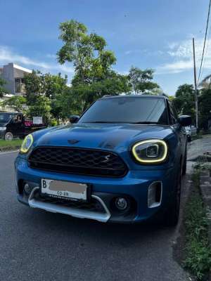 Jual bekas Mini cooper countryman S 2022 Biru Blue 2023 2021 dijual Cepet Bu,lokasi di Jakarta Utara