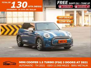 Jual bekas MINICOOPER 1.5 TURBO F56 AT 2021,lokasi di  ,Jakarta Barat