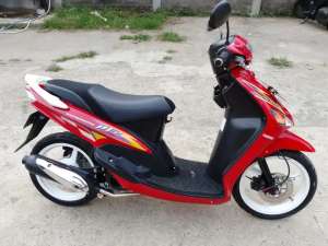 Jual bekas Mio 2007 restorasi convert non step,lokasi di Bandung Kota