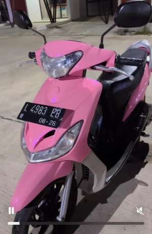Jual bekas Mio 2008 warna pink lembayung ungu,lokasi di  ,Tangerang Kab.