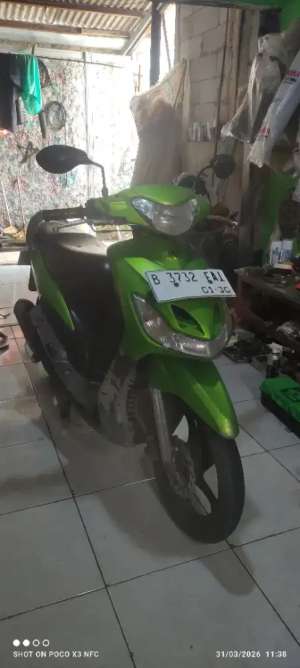 Jual bekas mio 2010 asli hijau,lokasi di  