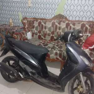 Jual bekas Mio Smile 2008 Abu,lokasi di Deli Serdang Kab.