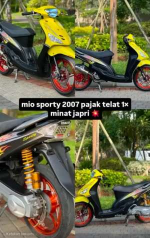 Jual bekas mio sporty 2007,lokasi di Bandung Kab.